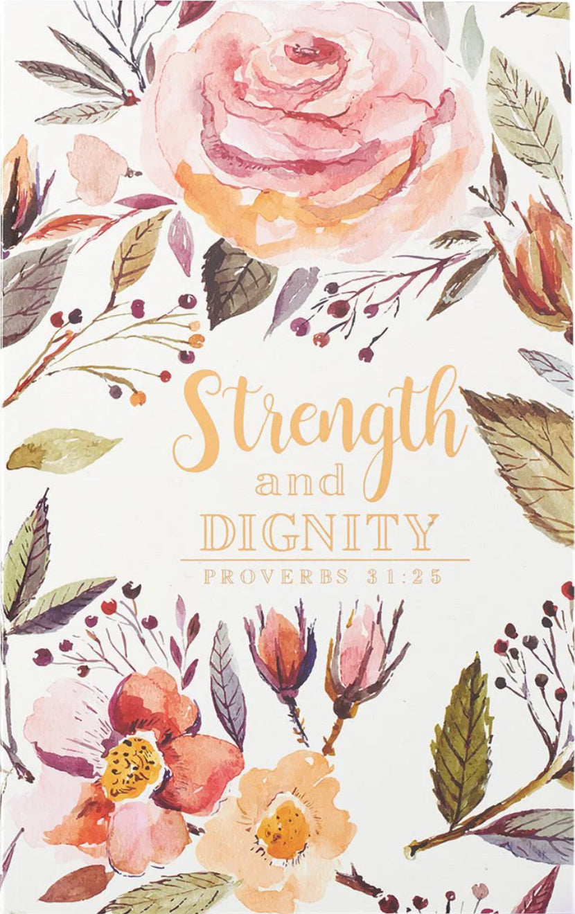 Proverbs 31:25 Strength & Dignity Flexcover Journal