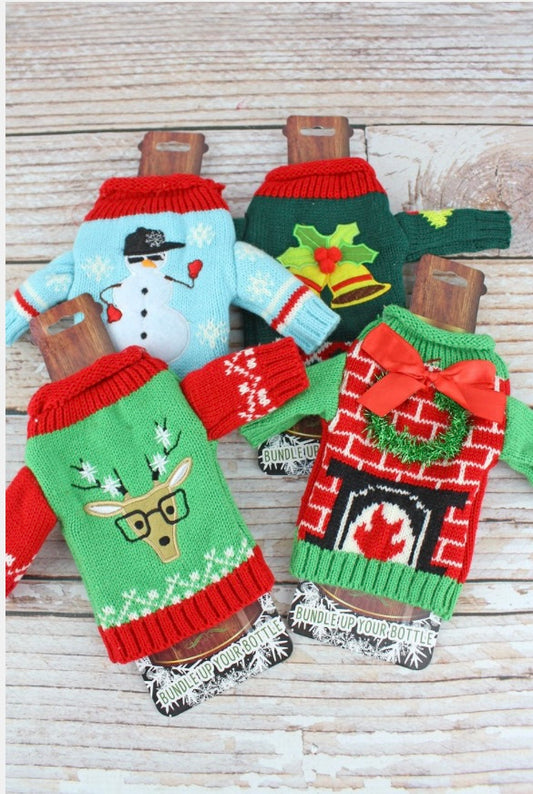 One Ugly Knitted Bottle Sweater - Assorted