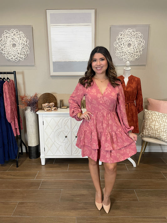 Katie Dusty Rose Dress