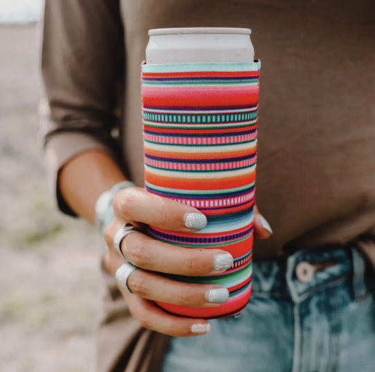 Serape Sunrise Tall Coozie 2-Pack