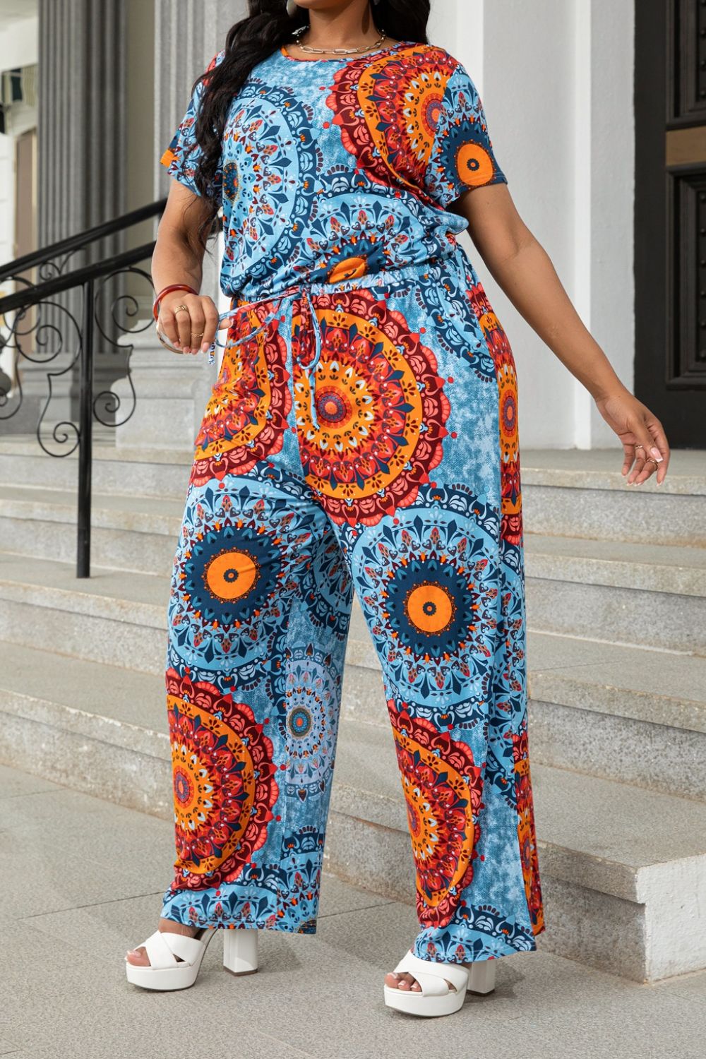 Plus Size Drawstring Jumpsuit (8 Styles)